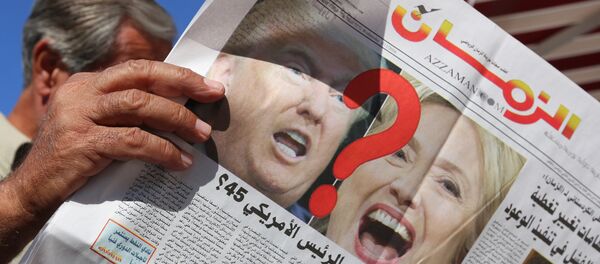 Доналд Трамп и Хилари Клинтон на насловним страницама новина - Sputnik Србија