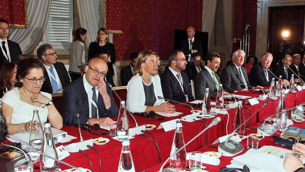 Ministri spoljnih poslova zemalja-članica G7 na sastanku u italijanskom gradu Luka - Sputnik Srbija