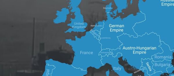 Фасцинантан видео: Како је И светски рат мењао границе Европе Фасцинантан видео: Како је И светски рат мењао границе Европе - Sputnik Србија