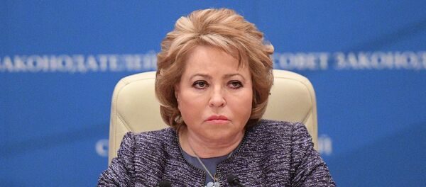 Predsednica Saveta Federacije Rusije Valentina Matvijenko Predsednica Saveta Federacije Rusije Valentina Matvijenko - Sputnik Srbija