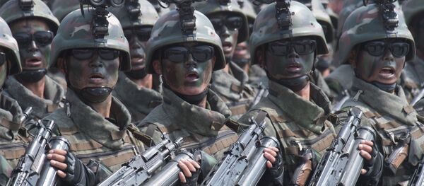 Специјалне тактичке снаге Северне Кореје на војној паради - Sputnik Србија