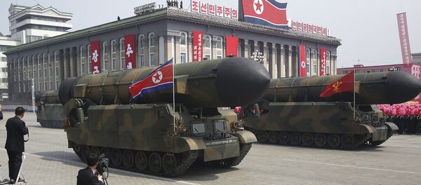 Ракете на паради у Пјонгјангу - Sputnik Србија