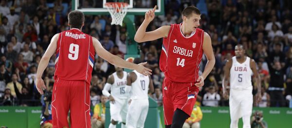 Никола Јокић у дресу репрезентације - Sputnik Србија