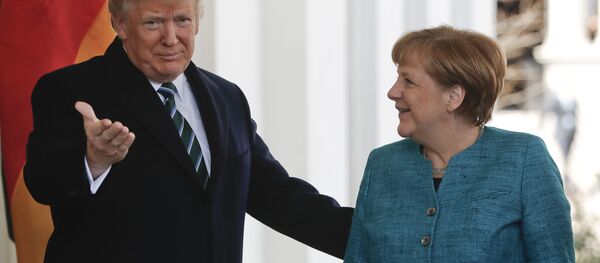 Председник САД Доналд Трамп и канцеларка Немачке Ангела Меркел Председник САД Доналд Трамп и канцеларка Немачке Ангела Меркел - Sputnik Србија