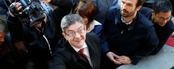 Жан-Лук Меланшон, председнички кандидат на изборима у Француској Жан-Лук Меланшон, председнички кандидат на изборима у Француској - Sputnik Србија