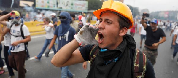 Са протеста у Венецуели - Sputnik Србија