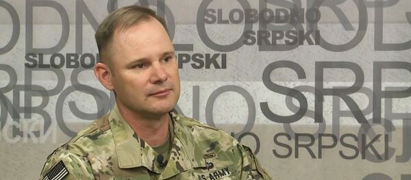 Амерички пуковник у саставу КФОРА Корвин Ласк - Sputnik Србија