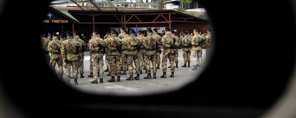 Италјинакси војници у саставу КФОР-а - Sputnik Србија