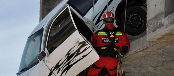 Руски спасиоци на вежби у Нишу - Sputnik Србија