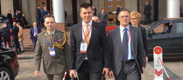 Министар одбране Зоран Ђорђевић у Москви - Sputnik Србија