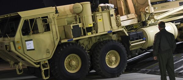 Истоварање опреме за ПРО THAAD у Јужној Кореји Истоварање опреме за ПРО THAAD у Јужној Кореји - Sputnik Србија