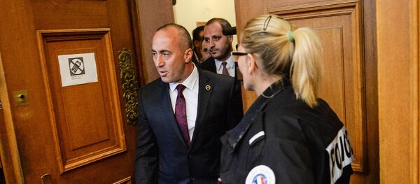 Рамуш Харадинај у француској судници - Sputnik Србија