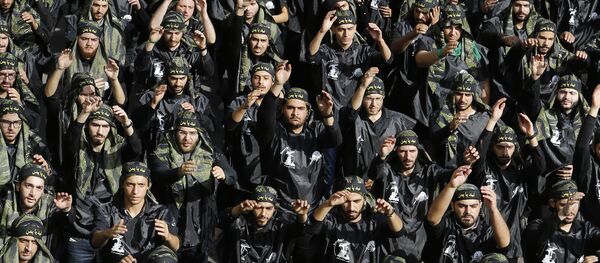 Борци Хезболаха - архивска фотографија - Sputnik Србија