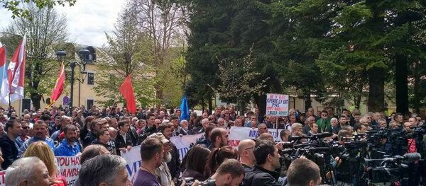 Црна гора, протест - Sputnik Србија