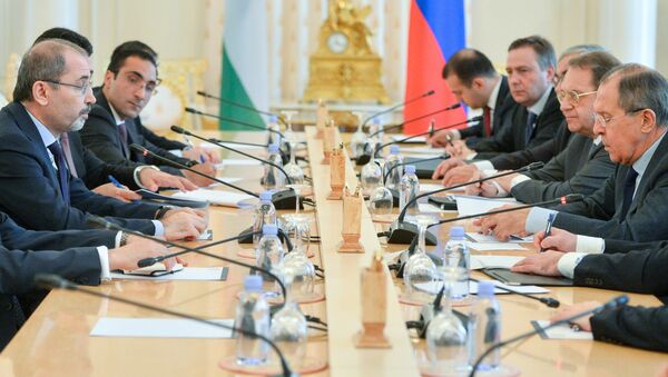 Sastanak šefova diplomatije Rusije i Jordana u Moskvi - Sputnik Srbija
