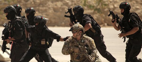 Специјалне снаге Ирака, Јордана и САД током војне вежбе у Аману - Sputnik Србија