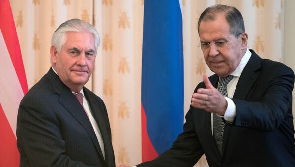 Državni sekretar SAD Reks Tilerson i ministar inostranih poslova Rusije Sergej Lavrov - Sputnik Srbija
