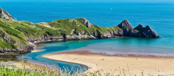 Плажа на острву - Sputnik Србија