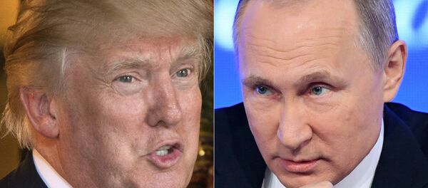 Владимир Путин и Доналд Трамп - Sputnik Србија
