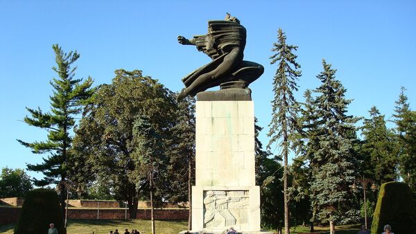 Споменик захвалности Француској на Калемегдану, Београд - Sputnik Србија