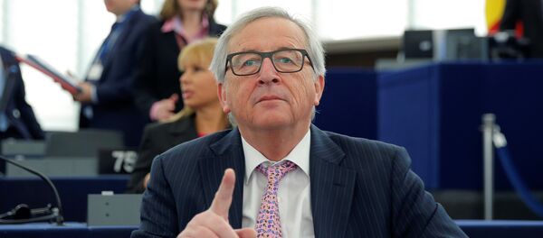 Председник Европске комисије Жан-Клод Јункер на дебати о будућности ЕУ - Sputnik Србија
