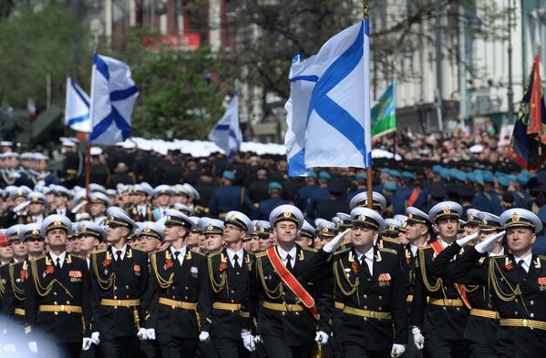 Војна парада у Владивостоку - Sputnik Србија
