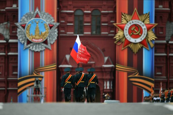 Војна парада у Москви поводом 72. годишњице победе у Великом отаџбинском рату, на Дан победе, 9. мај 2017 - Sputnik Србија