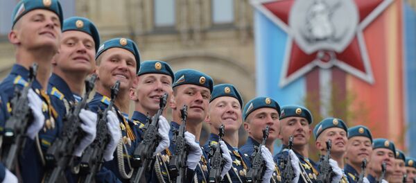 Војна парада у Москви поводом 72. годишњице победе у Великом отаџбинском рату, на Дан победе, 9. мај 2017. - Sputnik Србија