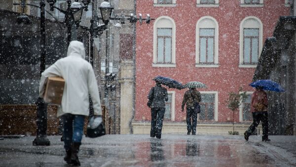Sneg u centru Moskve - Sputnik Srbija