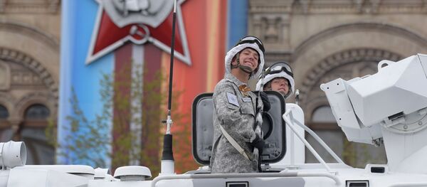 Војна парада у Москви поводом 72. годишњице победе у Великом отаџбинском рату, на Дан победе, 9. мај 2017. - Sputnik Србија