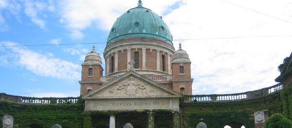 Улаз на гробље Мирогој, Загреб - Sputnik Србија