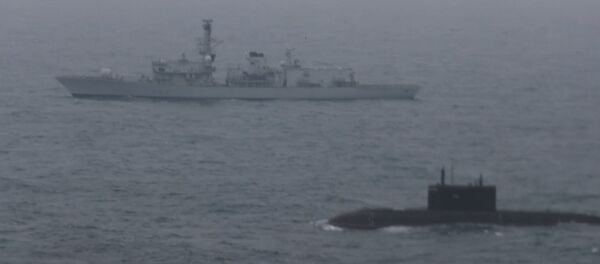 SERB_Подлодка РФ прошла Ла-Манш в сопровождении корабля - Sputnik Србија