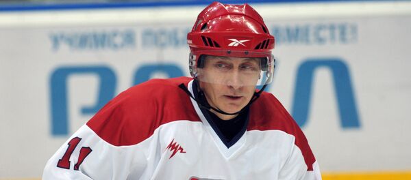 Владимир Путин игра хокеј - Sputnik Србија