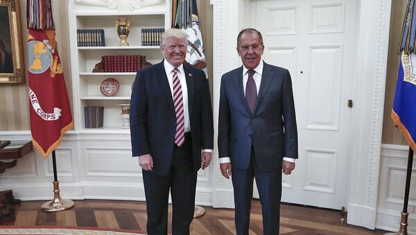 Donald Tramp i Sergej Lavrov - Sputnik Srbija