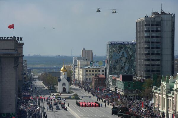 Parada pobede u Moskvi i drugim ruskim gradovima - Sputnik Srbija