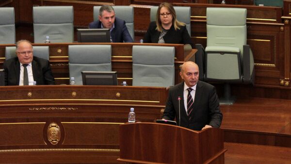 Isa Mustafa u parlamentu tzv. Kosova - Sputnik Srbija