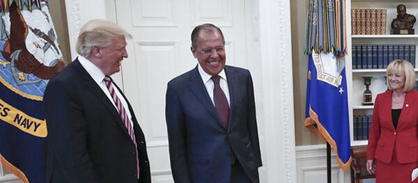 Доналд Трамп и Сергеј Лавров - Sputnik Србија