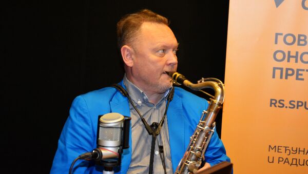 Ruski saksofonista Oleg Kirejev - Sputnik Srbija