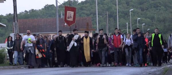 Hodočašće od Podgorice do manastira Ostrog - Sputnik Srbija