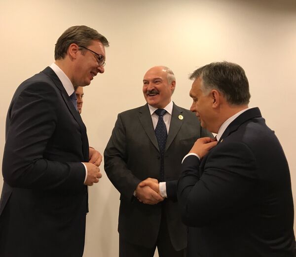 Premijer Vučić i predsednik Belorusije Aleksandar Lukašenko Premijer Vučić i predsednik Belorusije Aleksandar Lukašenko - Sputnik Srbija