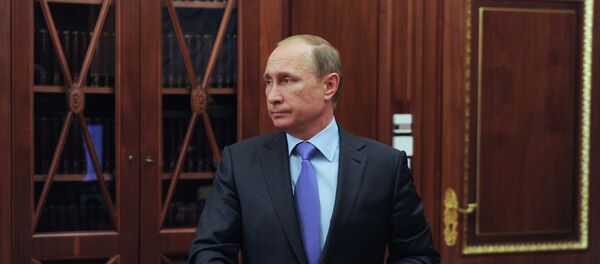 Председник Русије Владимир Путин у Кремљу - Sputnik Србија