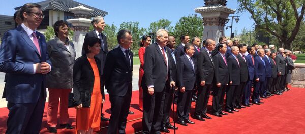 Александар Вучић на форуму у Кини - Sputnik Србија