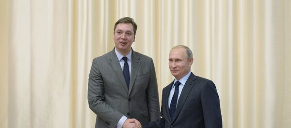 Александар Вучић Владимир Путин - Sputnik Србија