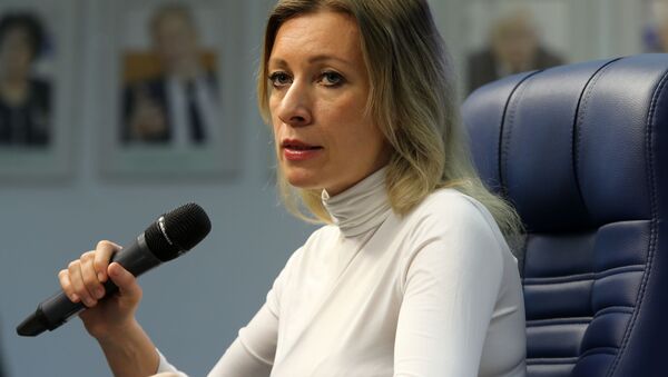 Портпарол Министарства спољних послова Русије Марија Захарова - Sputnik Србија