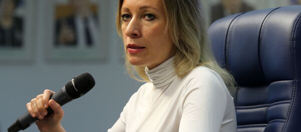 Портпарол Министарства спољних послова Русије Марија Захарова Портпарол Министарства спољних послова Русије Марија Захарова - Sputnik Србија