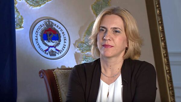 Željka Cvijanović, predsednica Vlade Republike Srpske - Sputnik Srbija