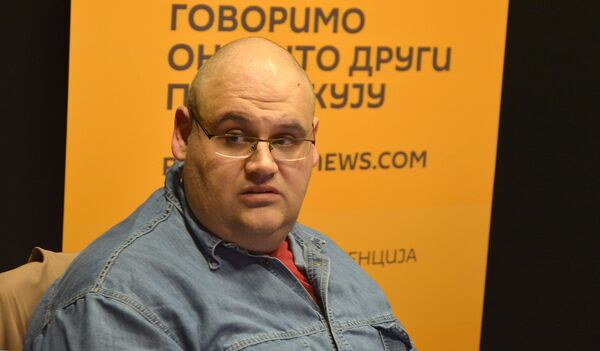 Јован Чавошки у студију Спутњика - Sputnik Србија