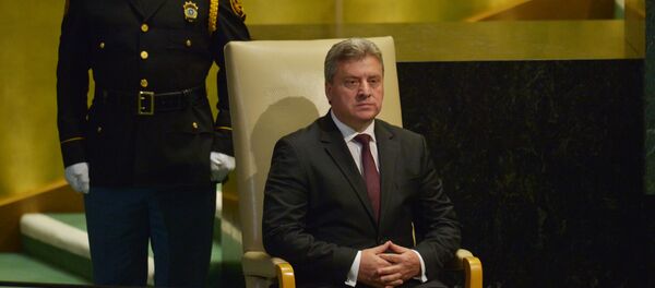 Predsednik Makedonije Đorđe Ivanov - Sputnik Srbija