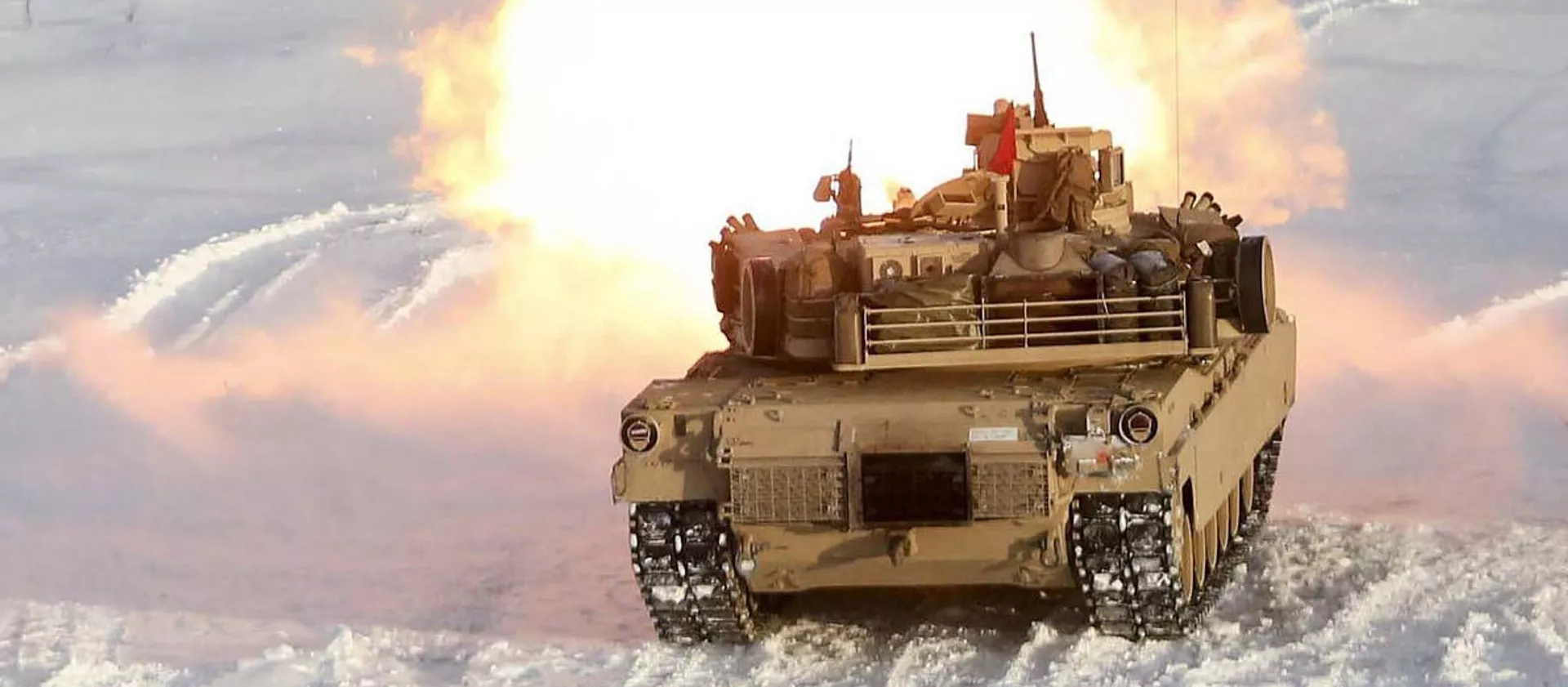 Američki tenk M1A1 Abrams u Norveškoj - Sputnik Srbija, 1920, 13.05.2021