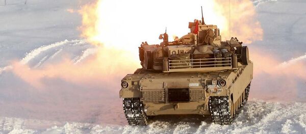 Амерички тенк M1A1 Abrams у Норвешкој - Sputnik Србија